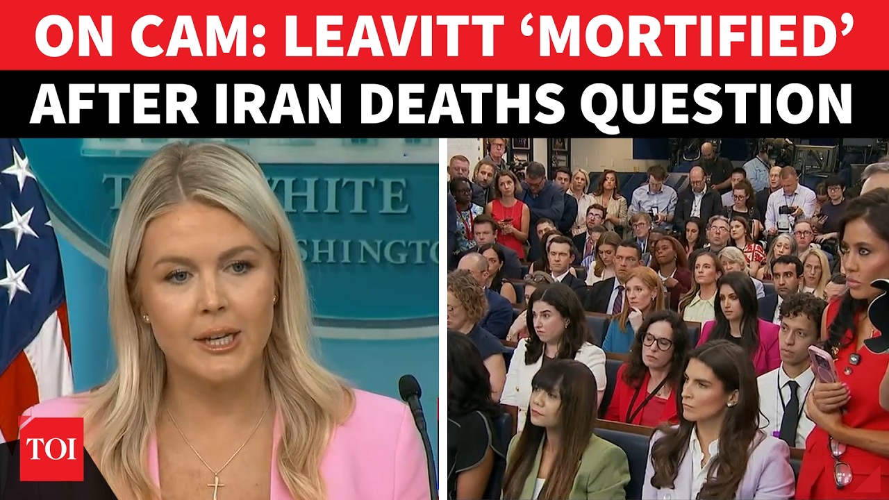 &lsquo;126 KIDS, 26 TEACHERS, 16 US TROOPS&hellip;&rsquo;: Karoline Leavitt Left RED-FACED Over New Iran Probe | WATCH