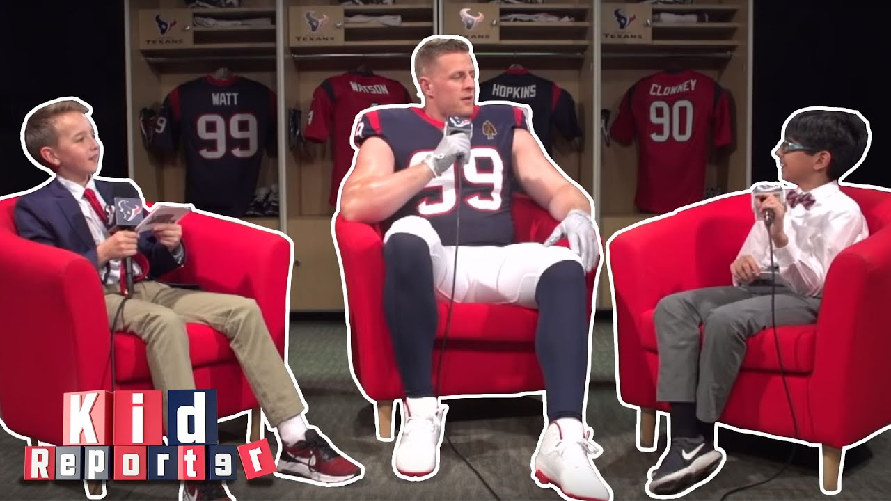 Kid Reporter: J.J. Watt