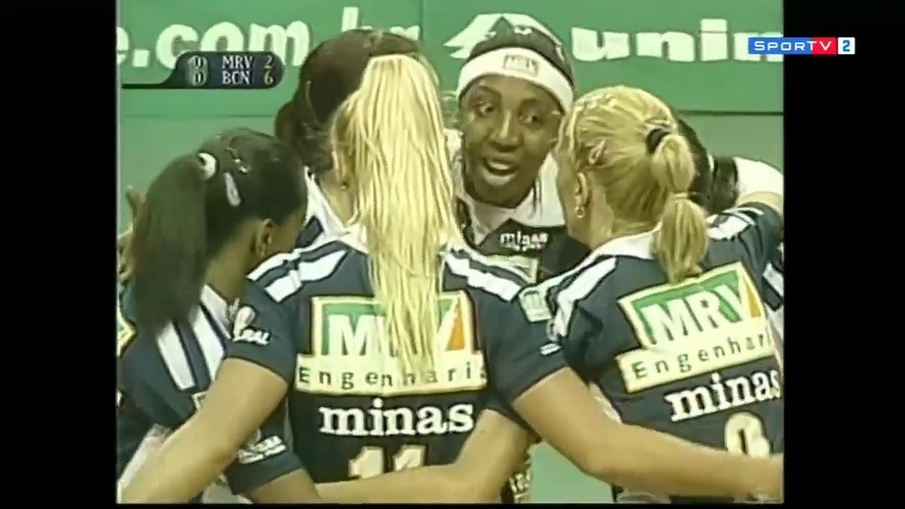 Superliga Feminina de Vôlei 2001 / 2002 - MRV Minas x BCN Osasco ( Final )