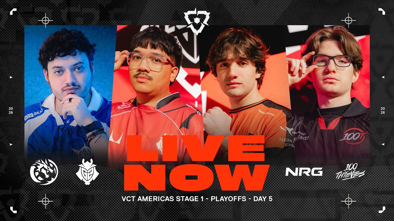 NRG vs 100T - VCT Americas Stage 1 Playoffs - Day 5