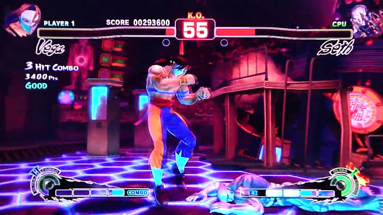 SSF4 Arcade Mode - Vega playthrough pt2