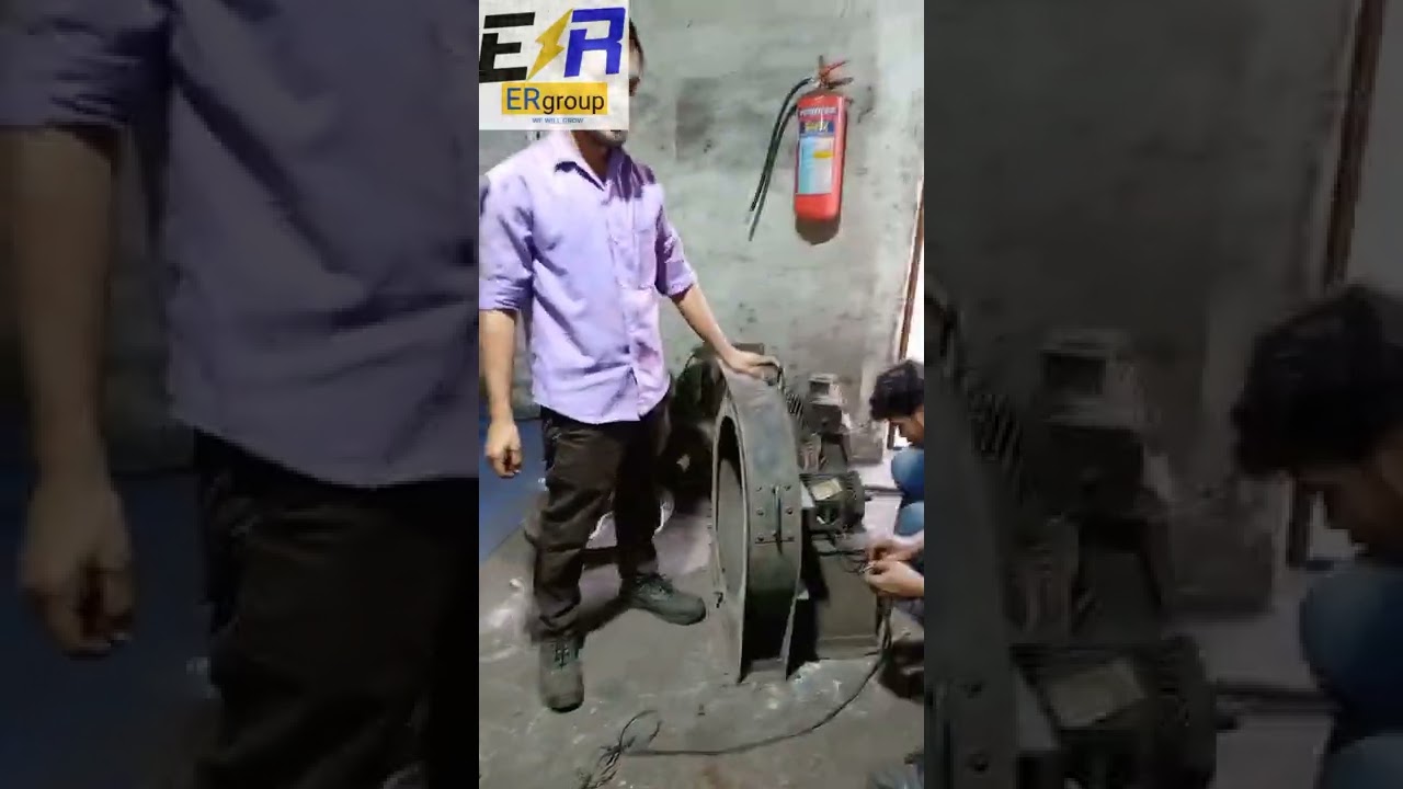 #blower maintenance work #rotary #motor  #machines #electrical #engeenirin #iti work #team