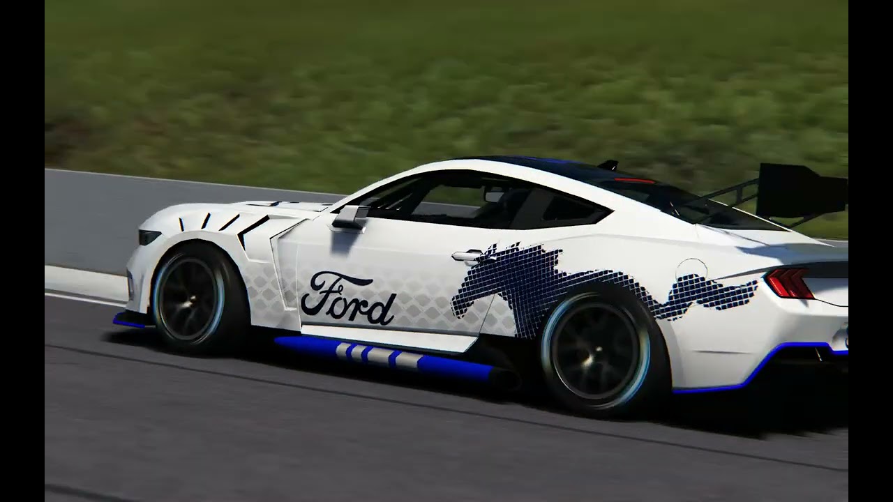 Assetto Corsa 2026 GT3 Mustang Bathurst run...