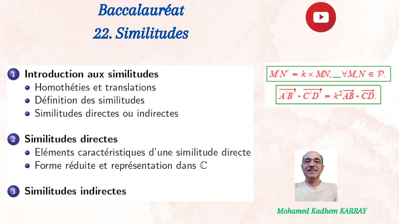 BAC #22 | Similitudes : Cours Maths complet au Baccalauréat | PDF disponible