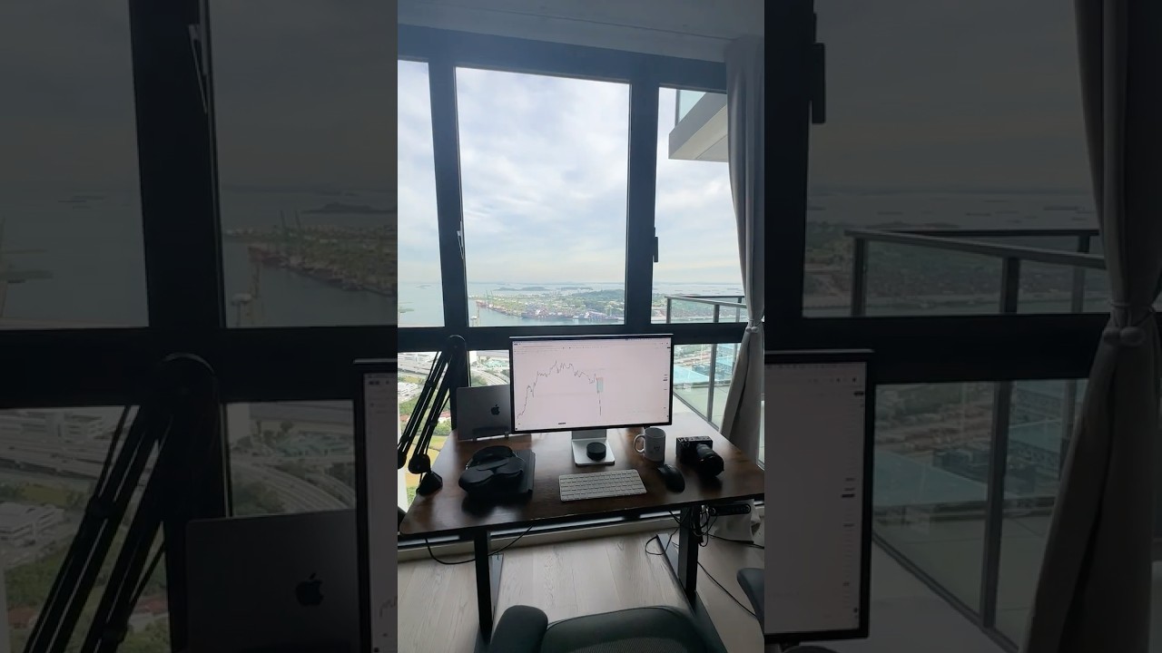 Revealing My $10,000 Trading Desk & Office!