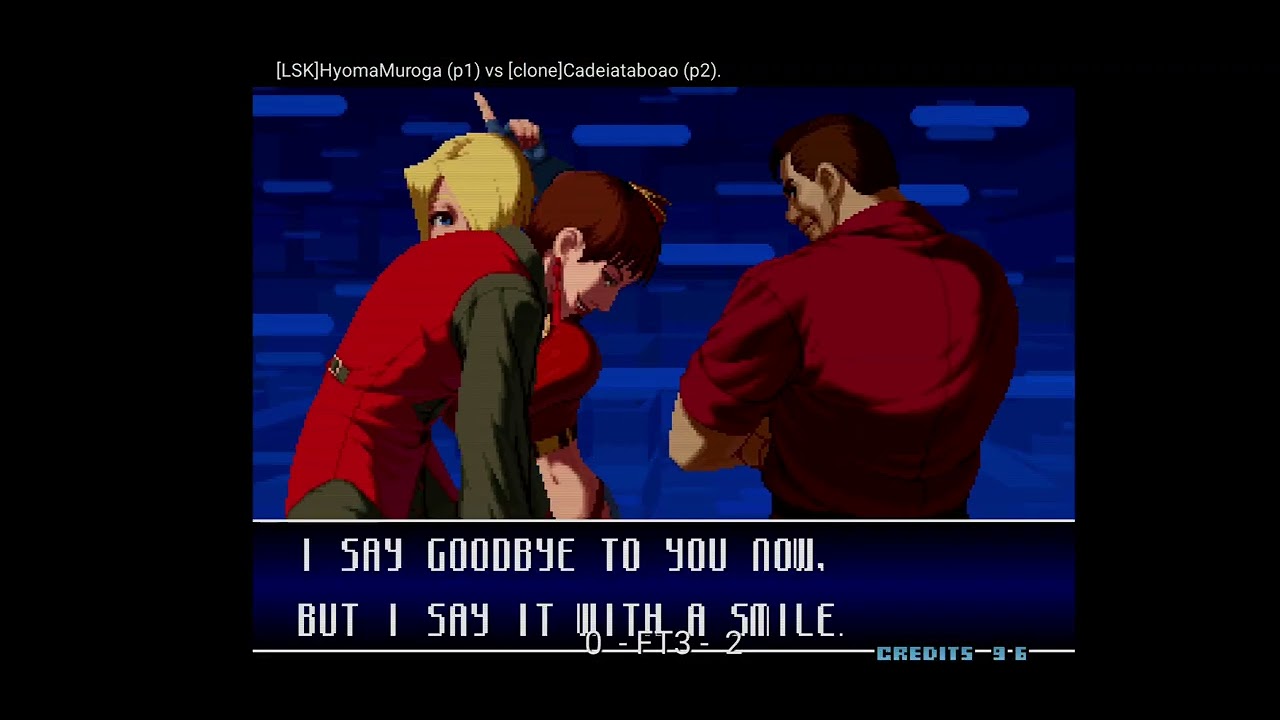 LSK HyomaMuroga vs Cadeiataboao Android ggpo Kof 2002