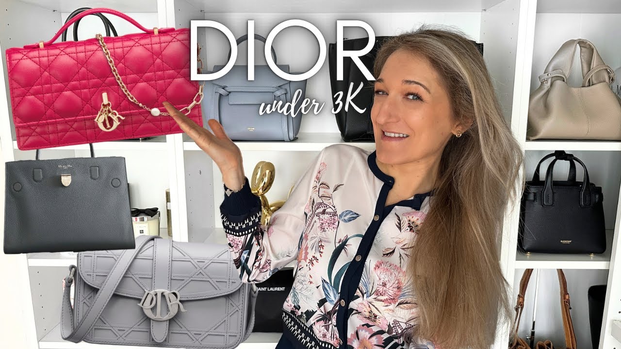 ✨UNDERRATED DIOR BAGS✨ under 3K - TOP 5 affordable Dior handbags worth your money | Lesley Adina