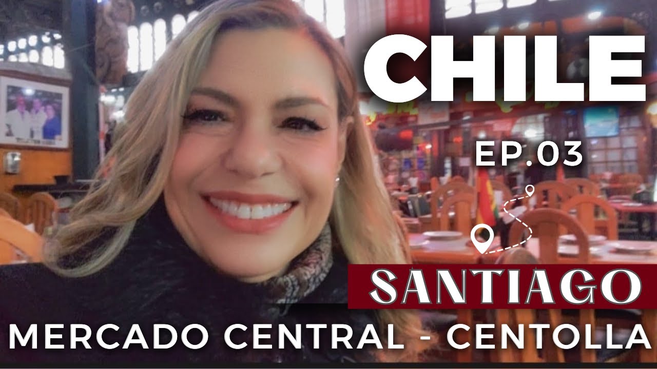 EP.03 CHILE-  O que Fazer em Santiago : Comer Centolla no Mercado Central
