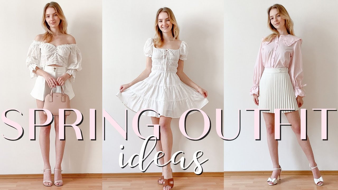 10 GIRLY SPRING OUTFITS ~ Spring/Summer Outfit Ideas 2021 ~ She Wears Pink