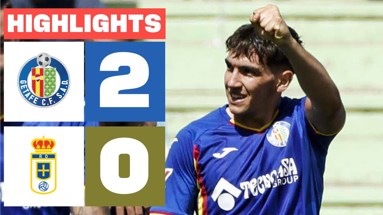 GETAFE CF 2 - 0 REAL OVIEDO | RESUMEN LALIGA EA SPORTS