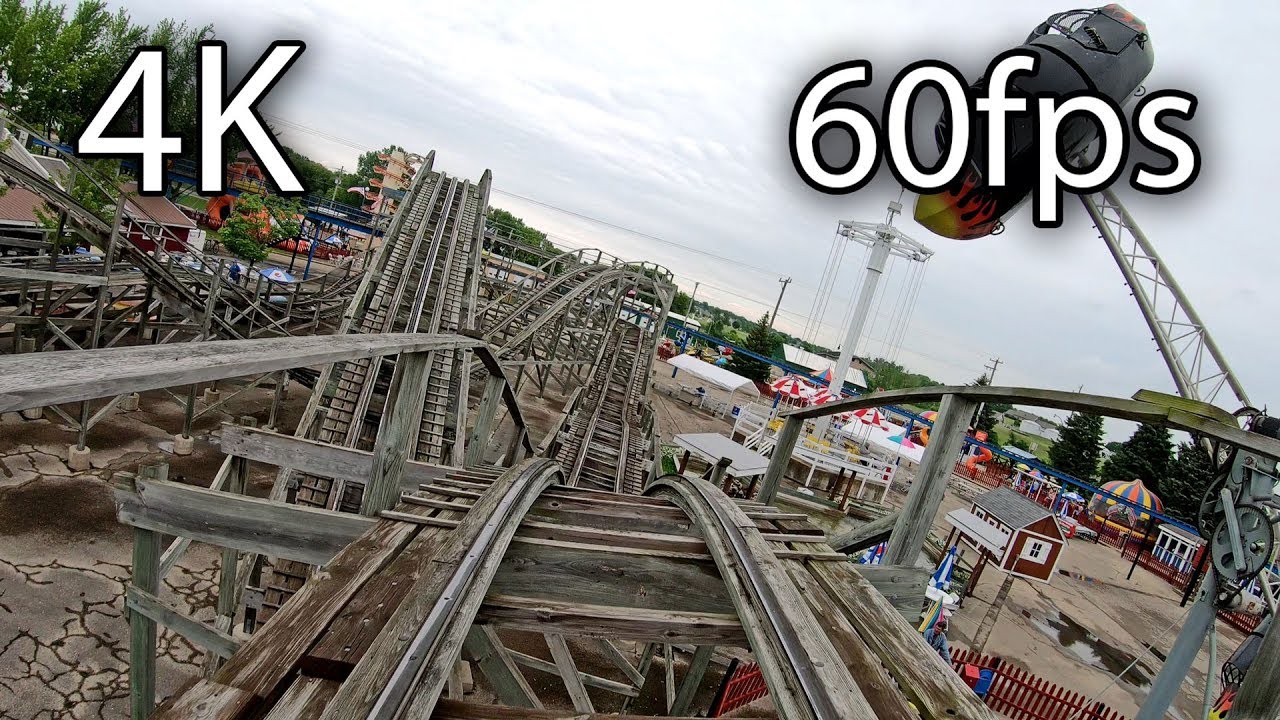 Meteor front seat on-ride 4K POV @60fps Little Amerricka America