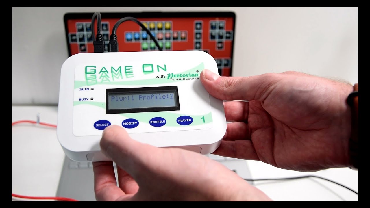 Setting up your Game On 1 - let's play!