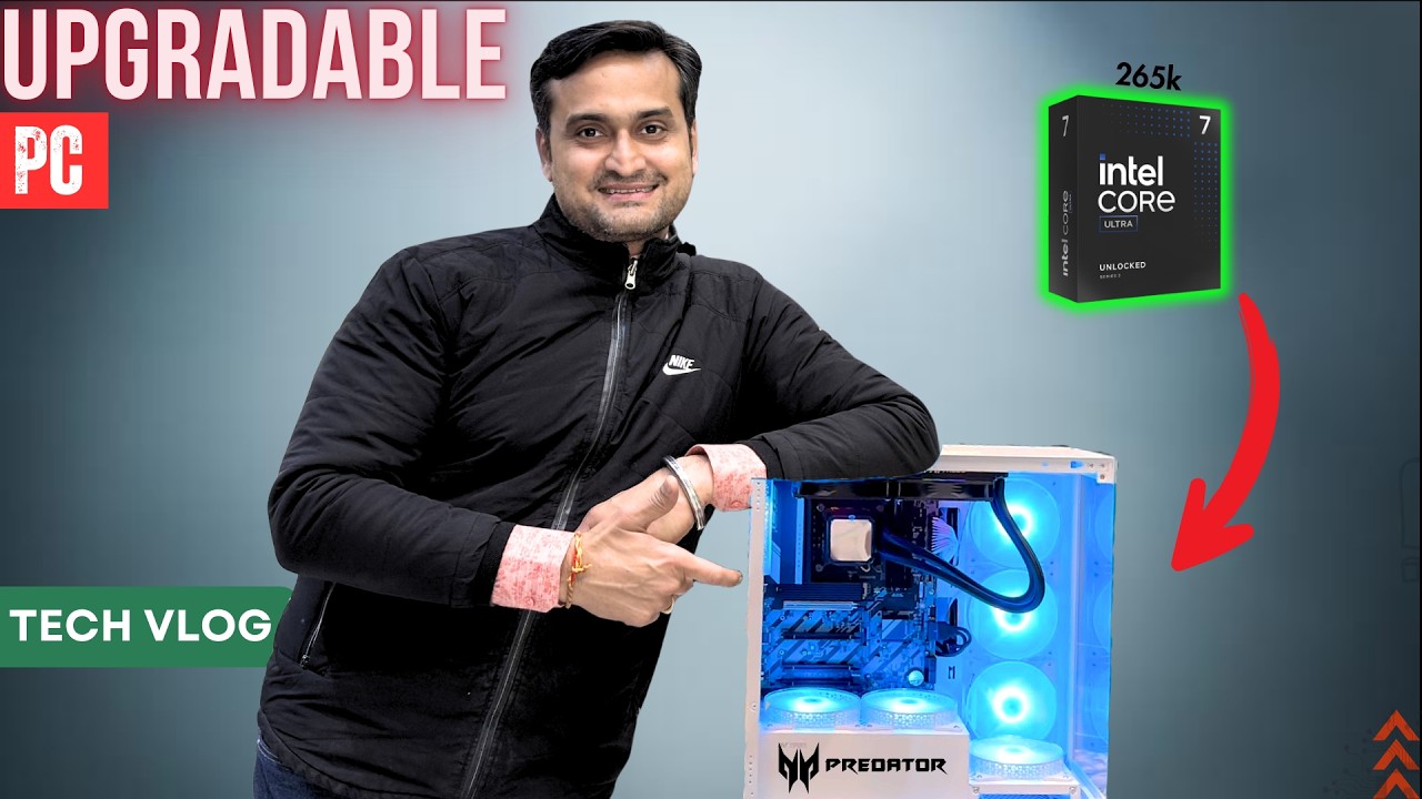 Best upgradable pc in 1 lakh | Futureproof Gaming pc build wtih Ultra 7 AI | Anand Computers.