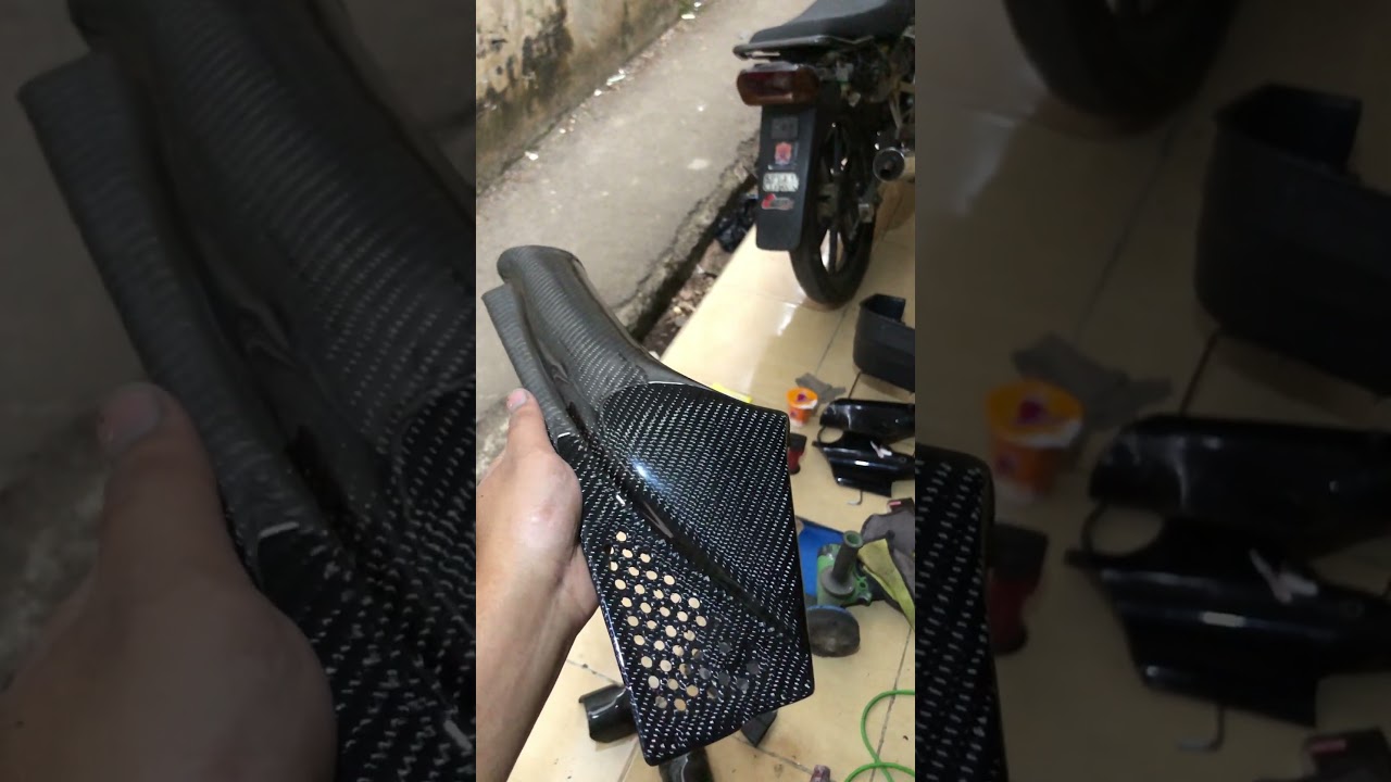 AIR SCOOP NINJA RR OLD CARBON KEVLAR