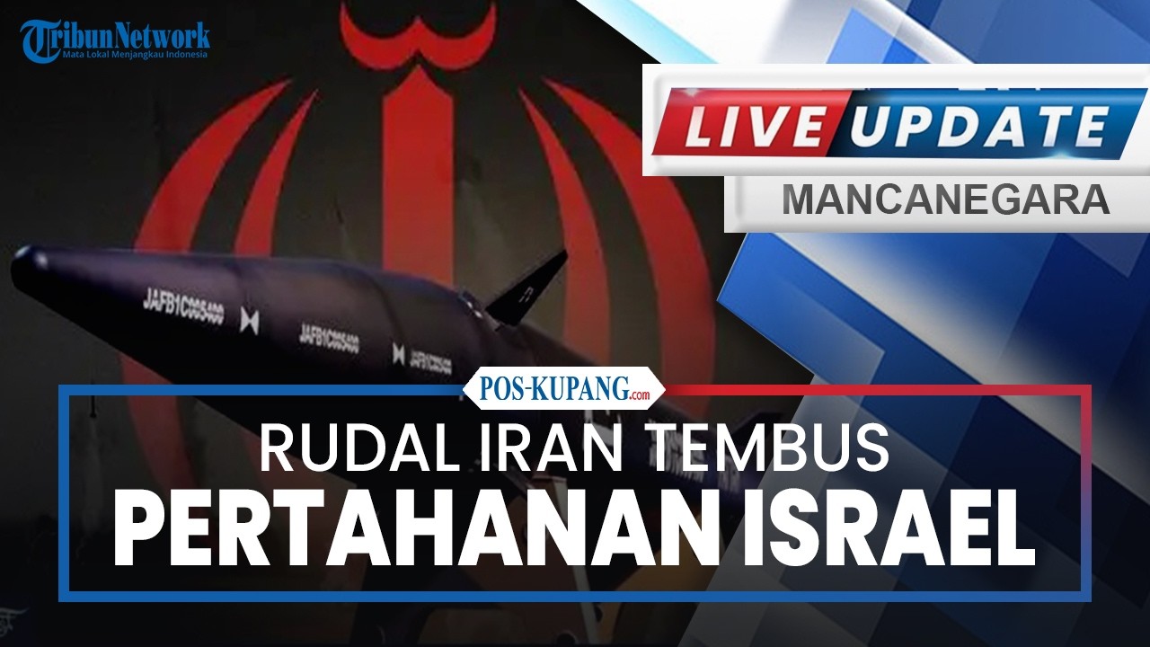 🔴Rudal Iran Tembus Pertahanan Israel, Klaim Serangan ke Iran Berhasil
