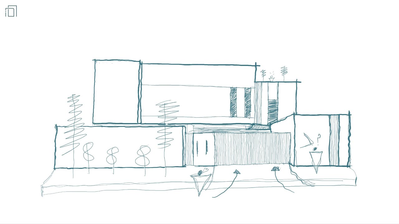 Minimalist Villa with Interior Court Yard | In Al-Khobar 625 m2 | Arch. Ahmad almarzooq