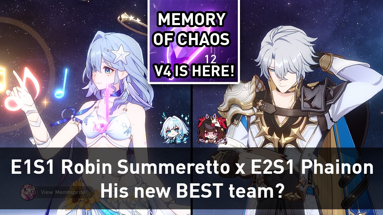 HIS NEW BEST TEAM? | E1S1 Robin Summeretto x E2S1 Phainon | Honkai: Star Rail 4.5 Beta v2