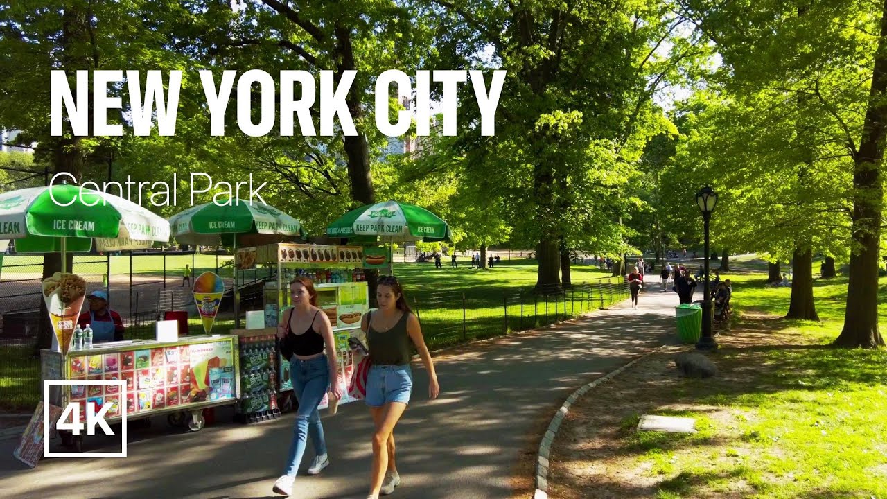 [4K] New York City 🗽 Spring Walk - Central Park [May. 2022]