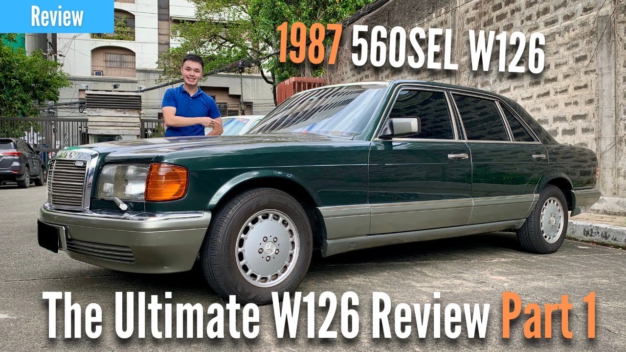 Обзор Mercedes-Benz W126, часть 1 — Vanilla 560SEL