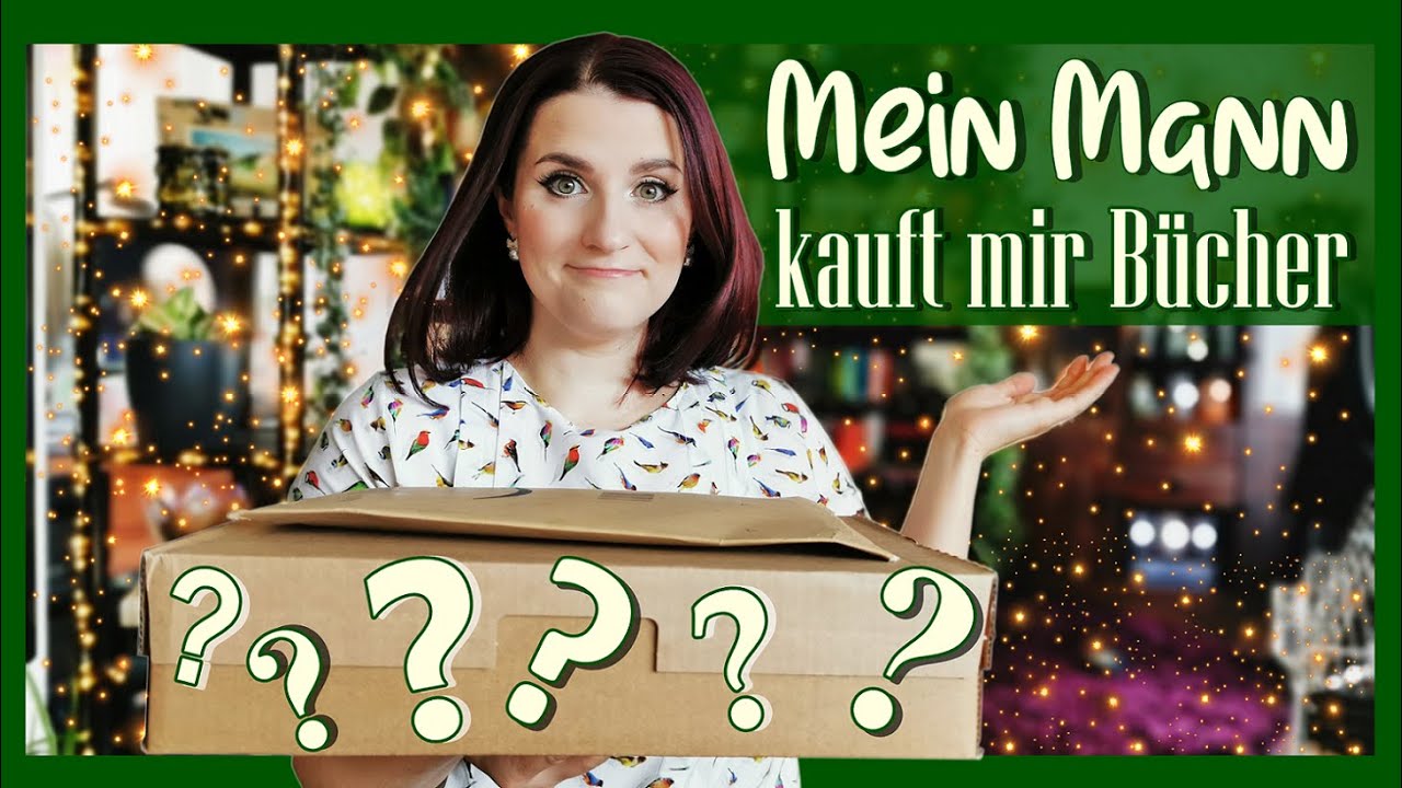 MYSTERY UNPACKING  -  Mein Mann kauft mir Bücher
