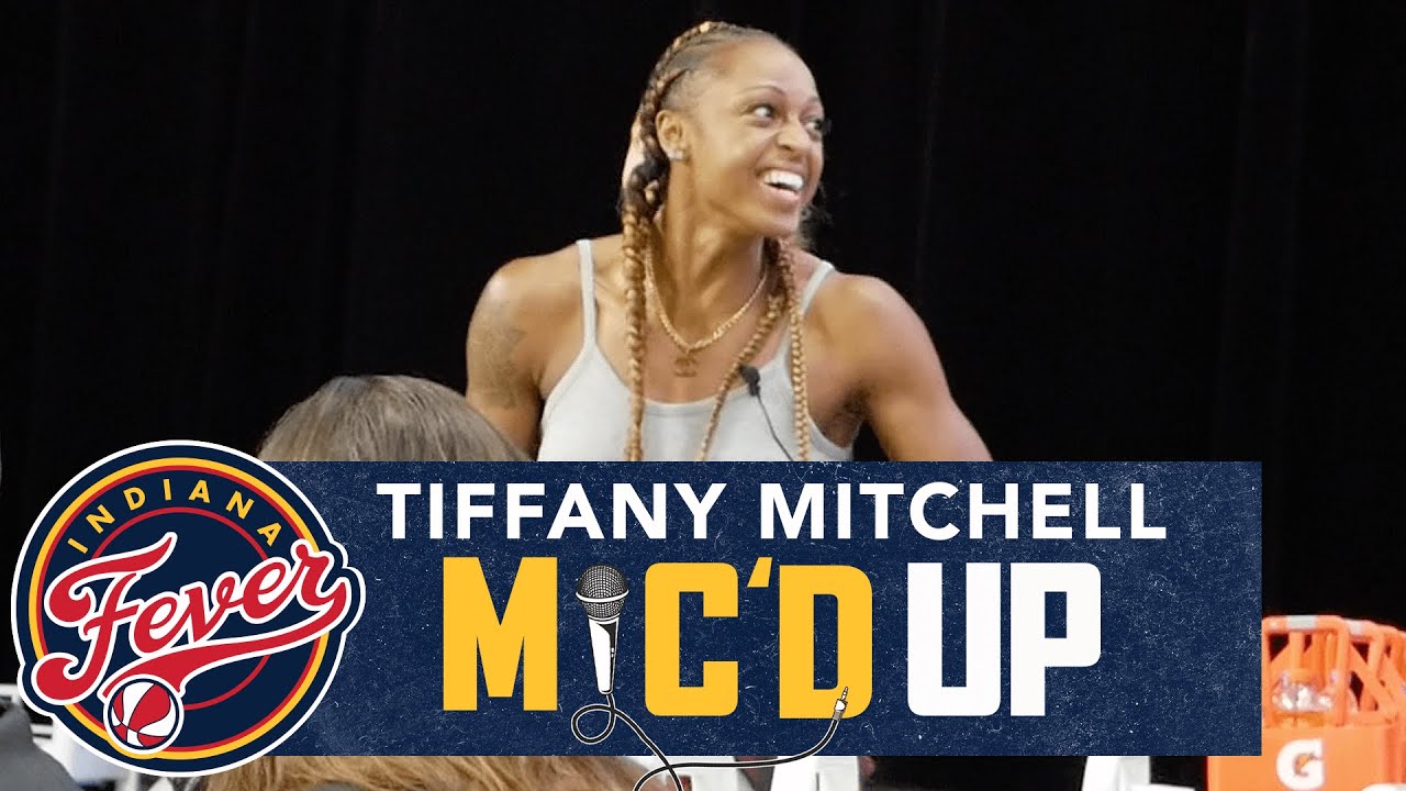 Tiffany Mitchell Mic'd Up In The Wubble | Indiana Fever WNBA