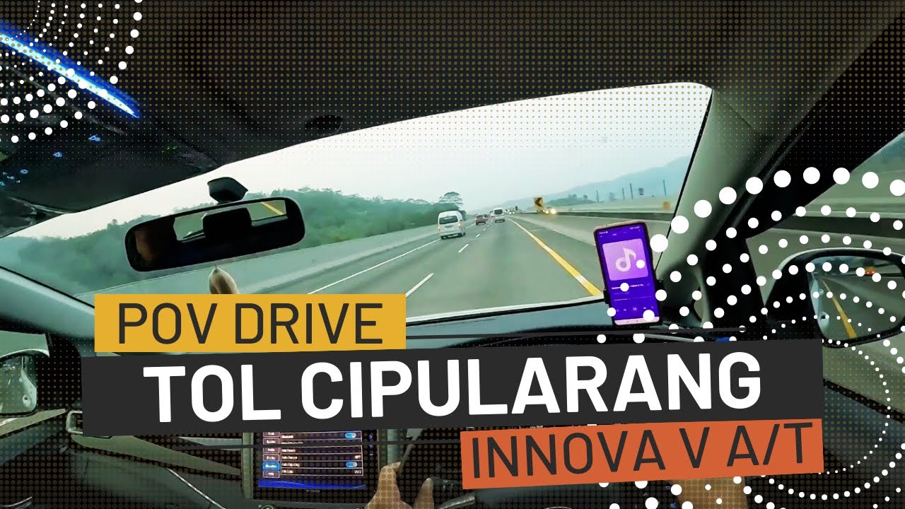 POV Driving Innova Reborn Diesel V A/T Bekasi - Bandung Part 2 Cikampek - Pasteur Tol cipularang