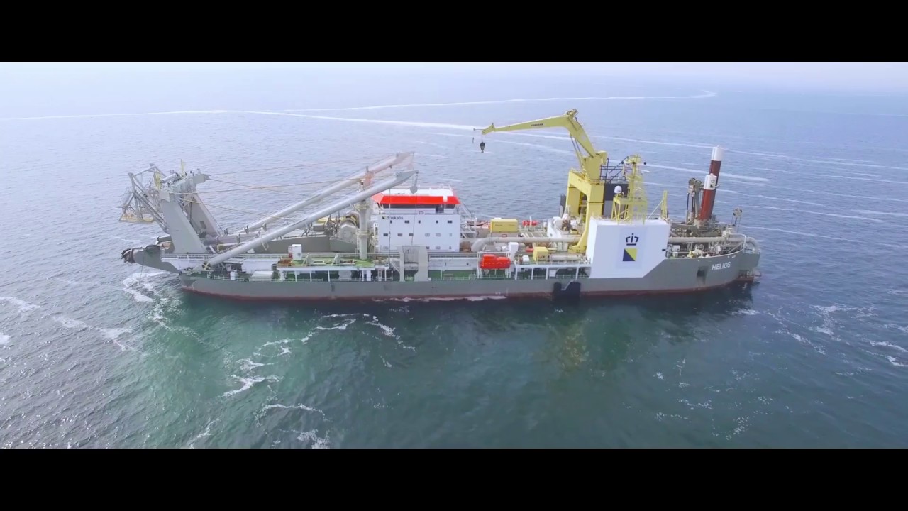 Royal IHC showcasing construction process of megacutter HELIOS for Boskalis