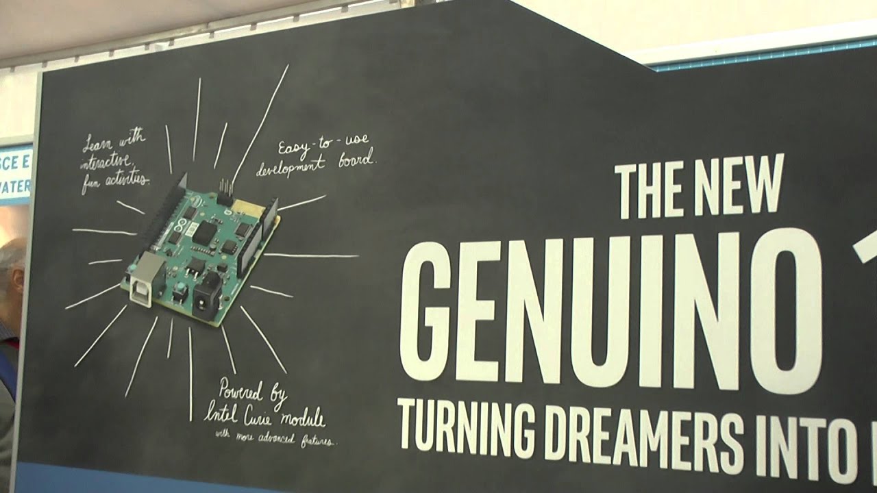 Intel e Genuino 101 a Maker Faire Rome 2015 | Tour dello stand