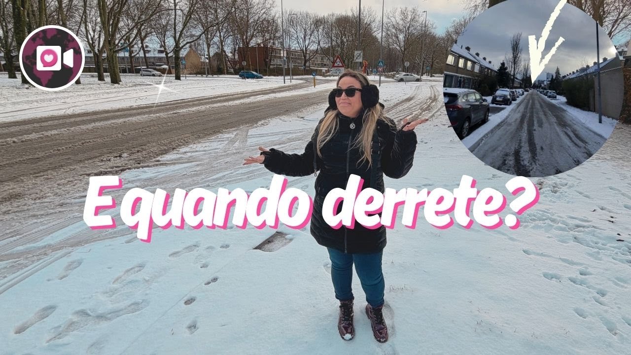 A diferença entre visitar a neve e viver ela