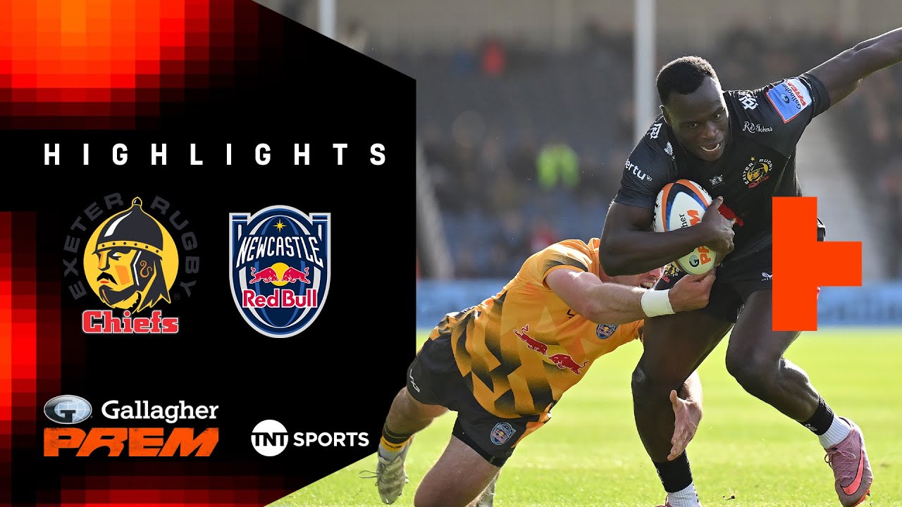 BRILLIANT WIN! 🏉 | Exeter Chiefs vs Newcastle Red Bulls | Gallagher PREM Rugby Highlights