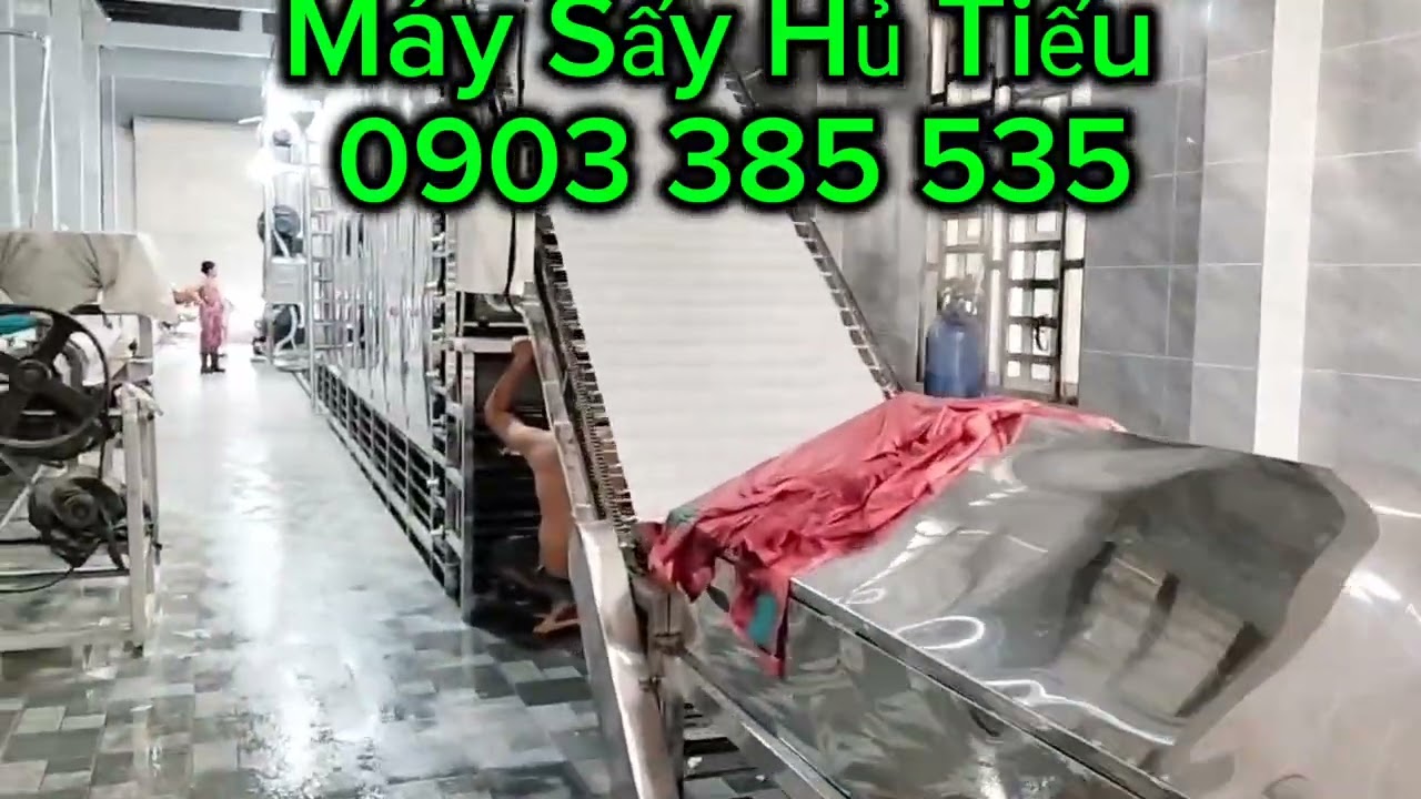 Máy sấy hủ tiếu. 