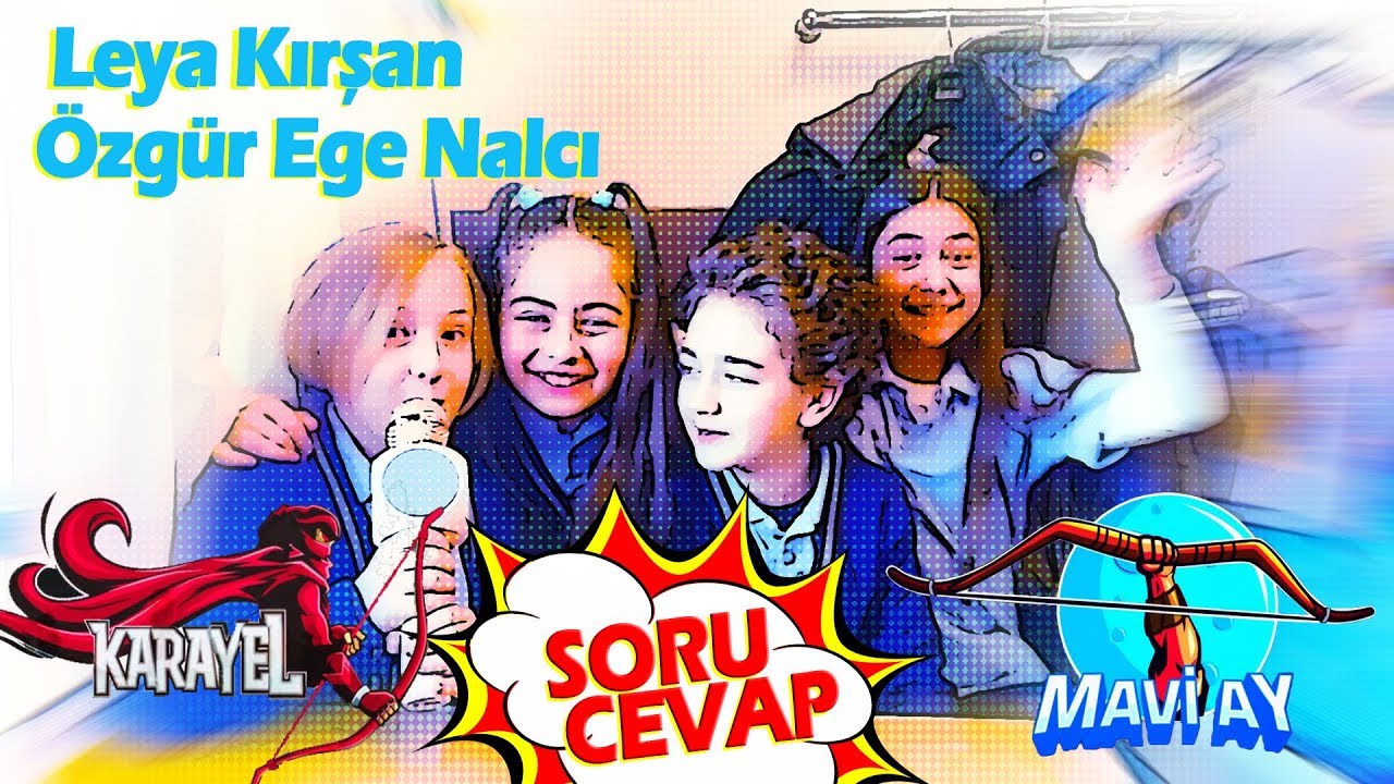 Tozkoparan Setinde LEYA KIRŞAN ve ÖZGÜR EGE NALCI ile Soru Cevap :)