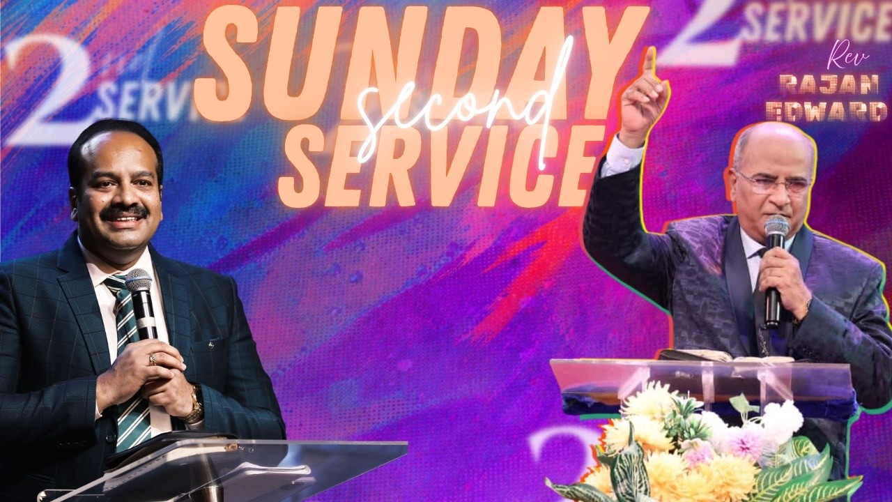 🔴🅻🅸🆅🅴  SUNDAY SERVICE- 2 || 8th March 2026 || Rev. Rajan Edward || Pr.Luke Isaac