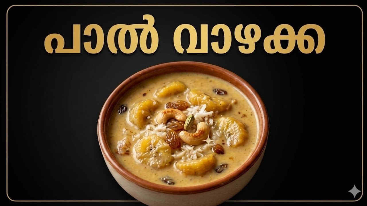 ചവ്വരി പായസം / പാൽ വാഴക്ക | Palvazhakka recipe 