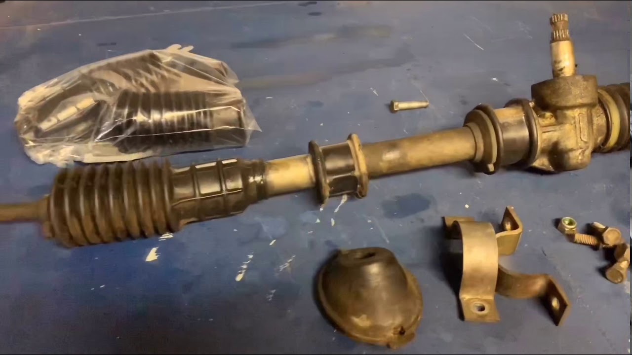 Reparación cremallera dirección SEAT panda 40