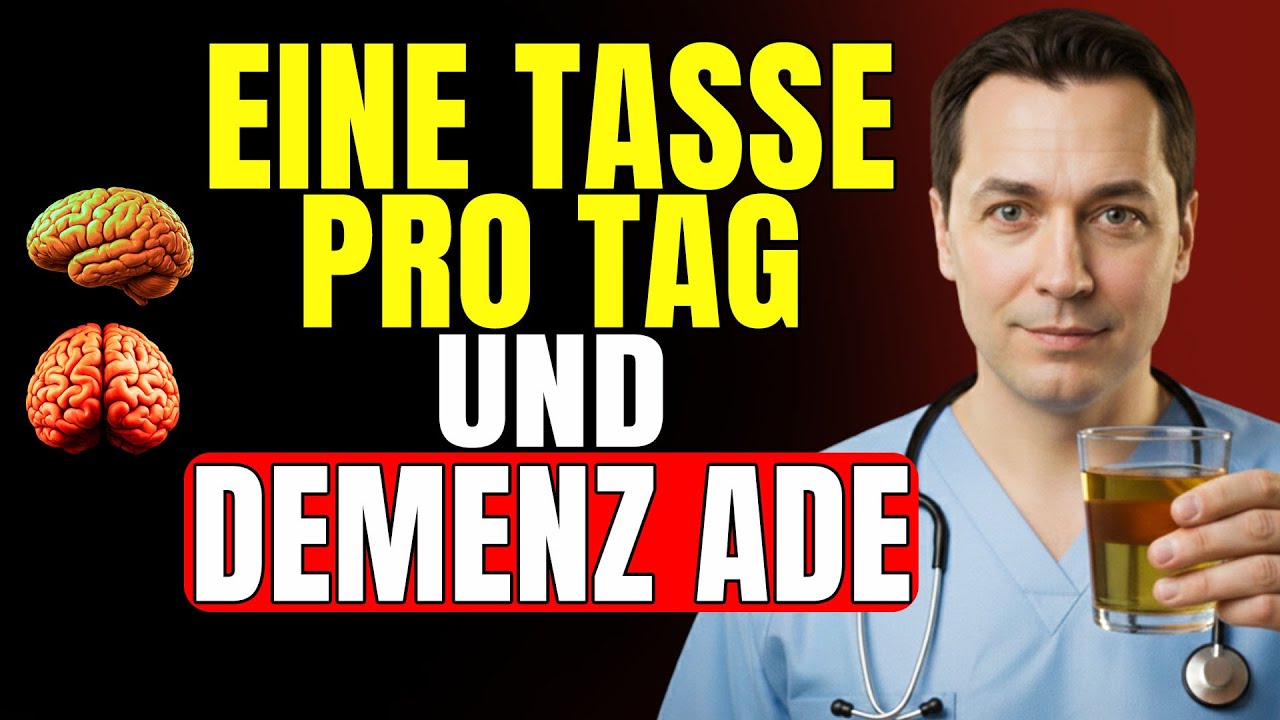 Laut einem WISSENSCHAFTLICHEN Institut kann eine TASSE TEE pro TAG das GEHIRN um JAHRE VERJÜNGEN !