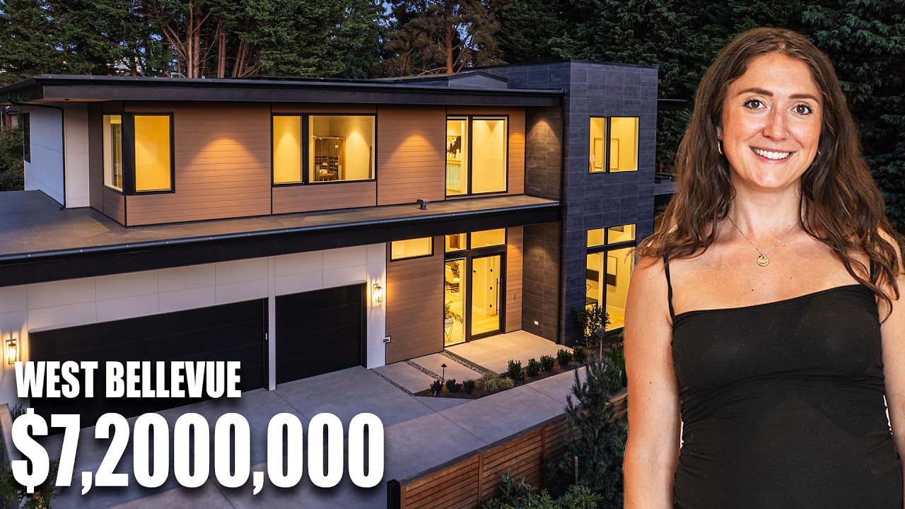Inside a $7,200,000 Luxury New Build in West Bellevue