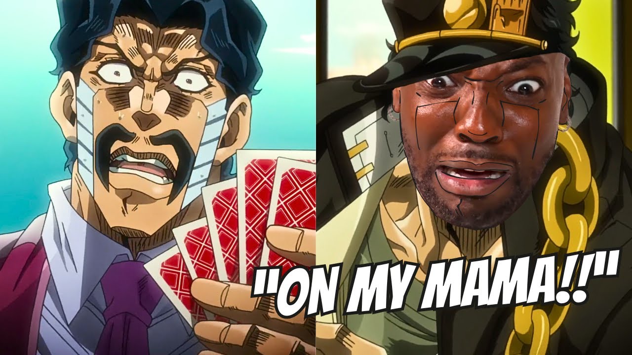 RDC Witnesses a PEAK Moment in JoJo Part 3 (Jotaro vs D'Arby)