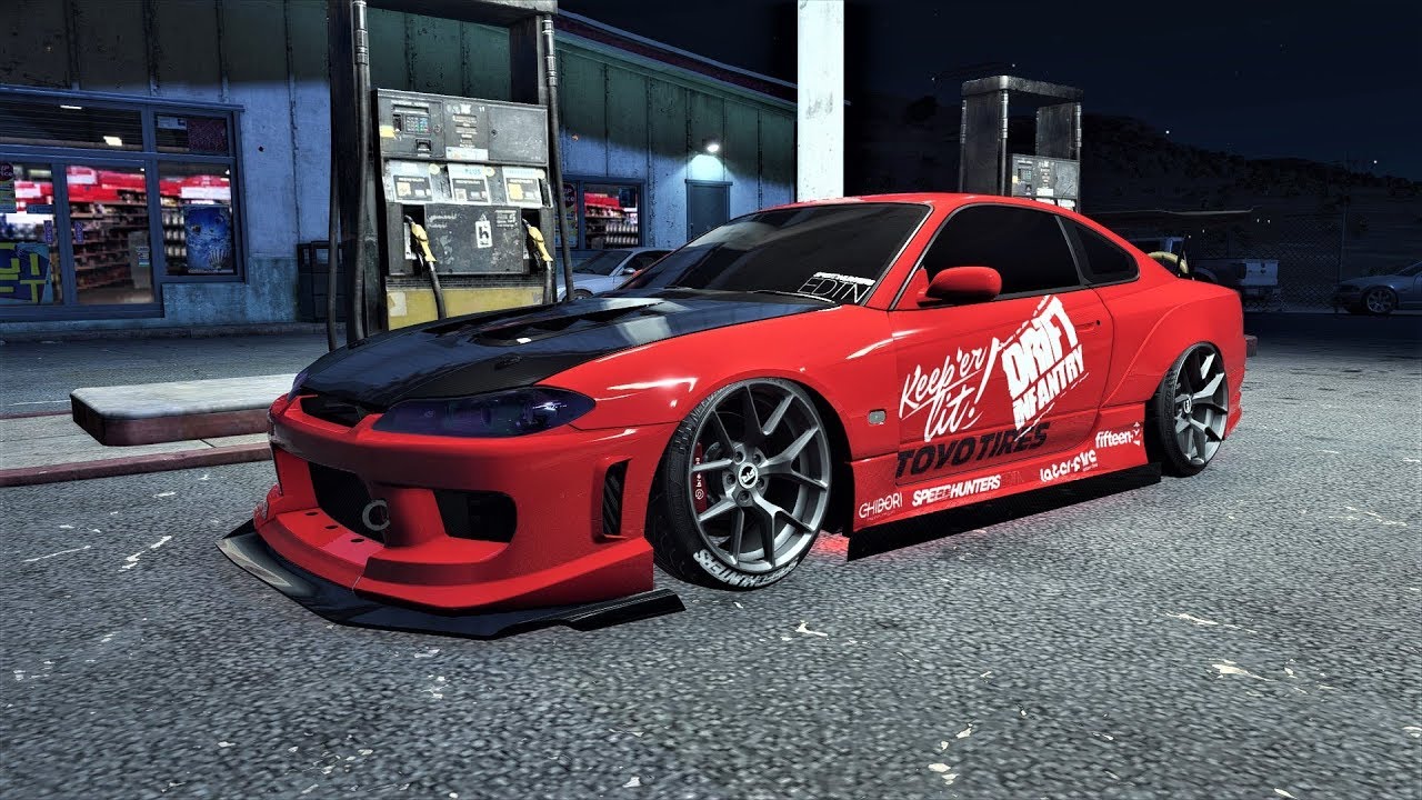 NFS Payback - NISSAN Silvia Spec-R Aero Drift Build Customization + Air Suspension