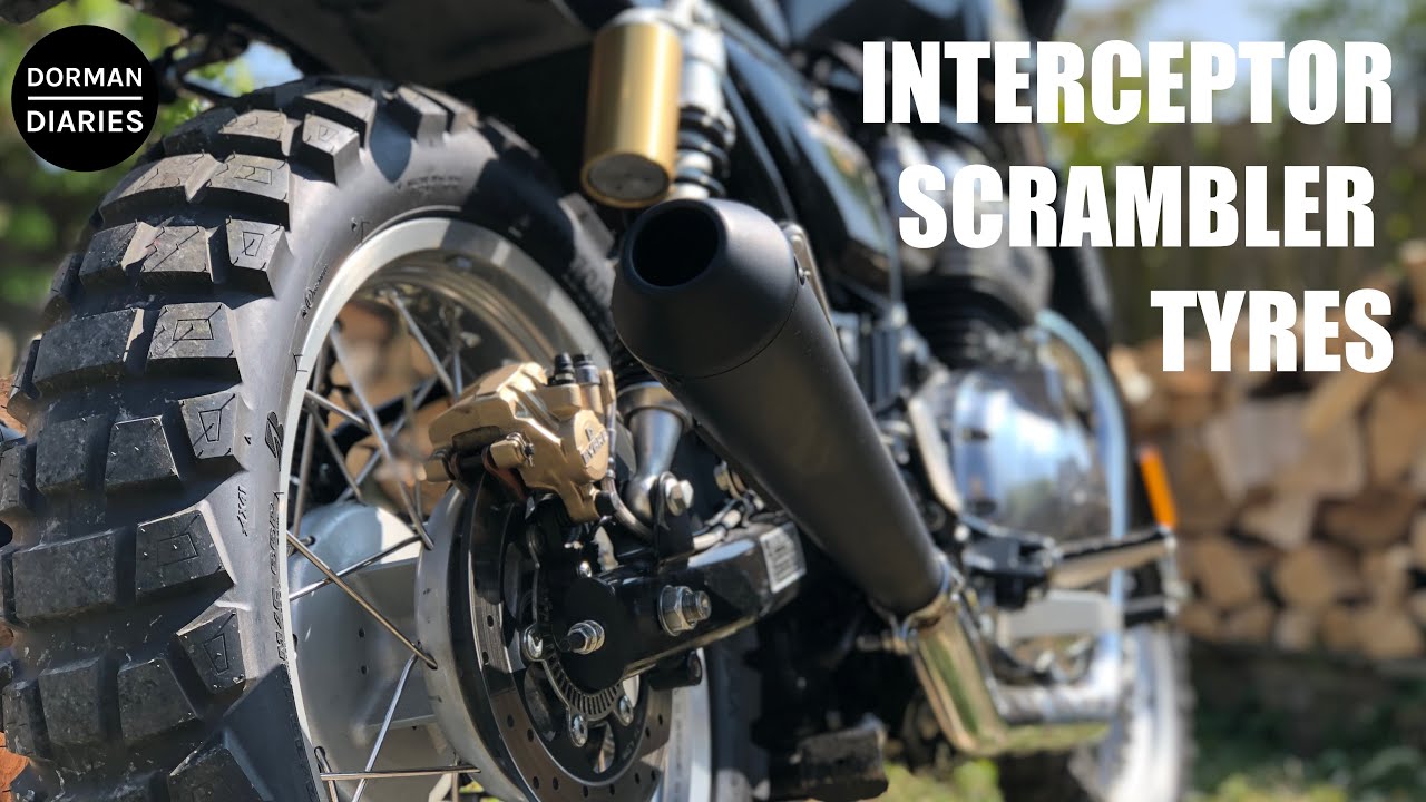 Великобритания - Royal Enfield Interceptor 650 - Шины Scrambler - Bridgestone Battlax Adventurecr...