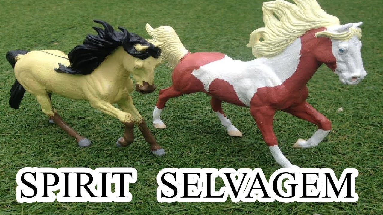 SPIRIT SELVAGEM - curta metragem / cavalos de brinquedo