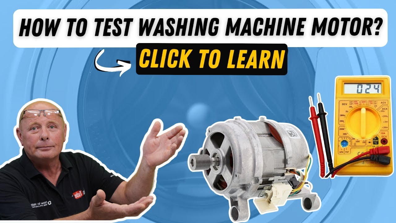 How to test a washing machine motor AC. making a test rig for the motor