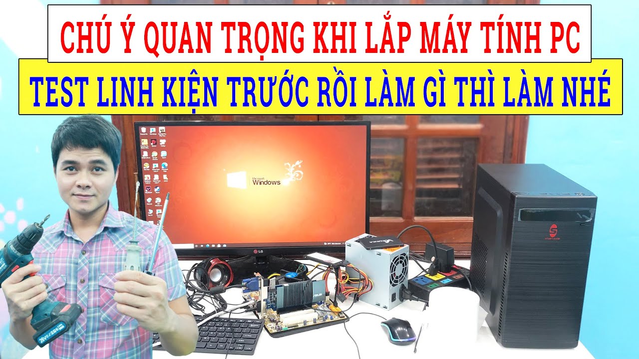 Trước Khi Lắp Máy Tính PC Cần Chú Ý Làm Điều Này Trước Nhé | Kinh Nghiệm Chuẩn Bị Trước Khi Lắp PC