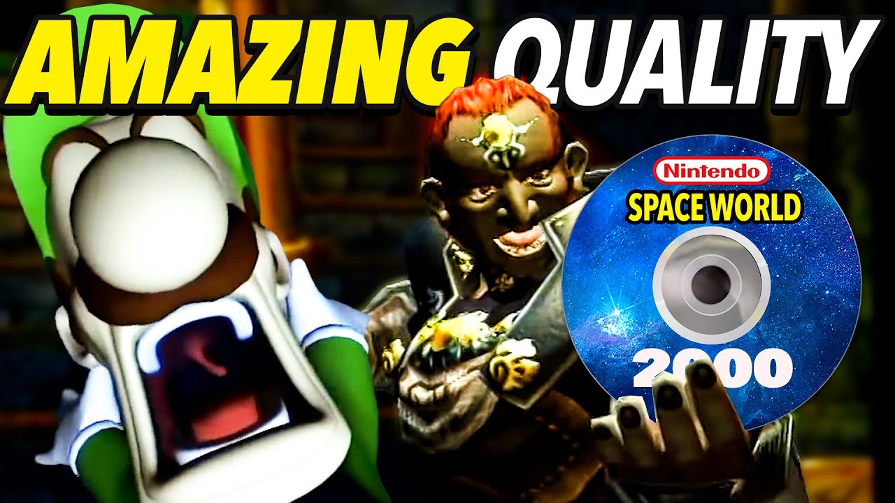 NEW HD Footage of GameCube Tech Demos Uncovered! (Zelda, Metroid, & More!)