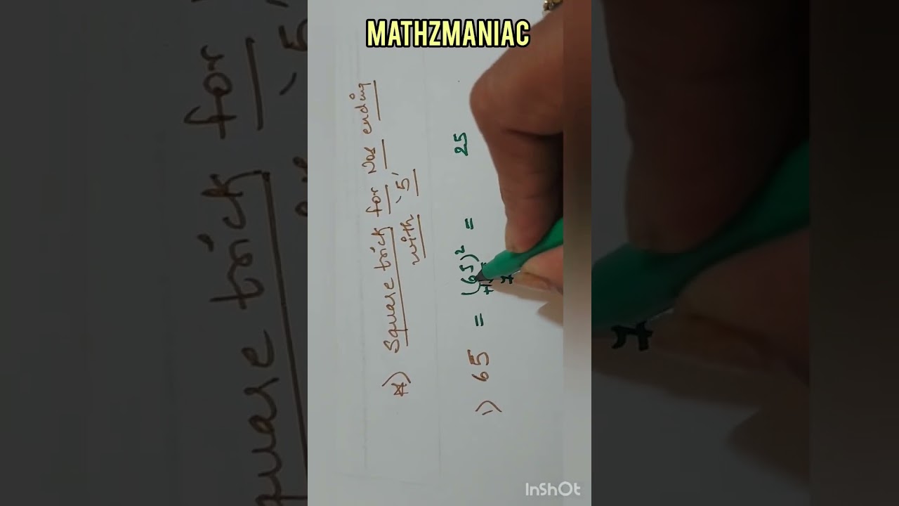 #mathzmaniac #mathsshorttricks #squares #ssccgl #sschsl