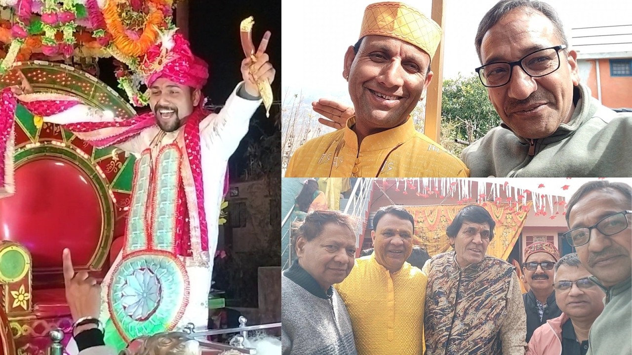 Pitashree Silet Pahunch Gaye Shadi mein✨| Pahadi Shadi Vlog🤩|