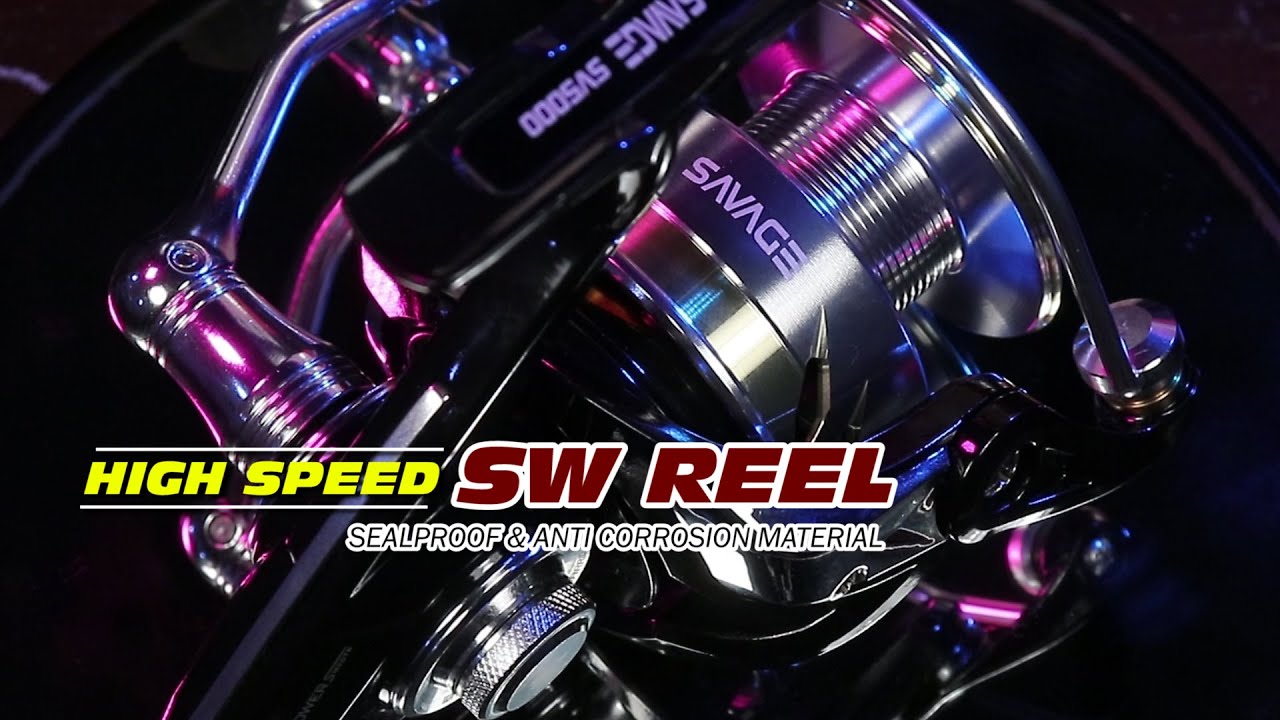 HIGH SPEED SW REEL // TRIDENTECH SAVAGE