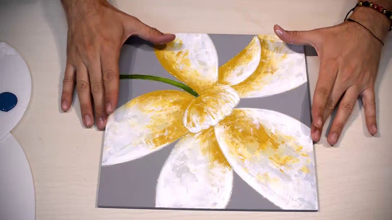 aprendiendo con guara cuadro decorativo espatulado