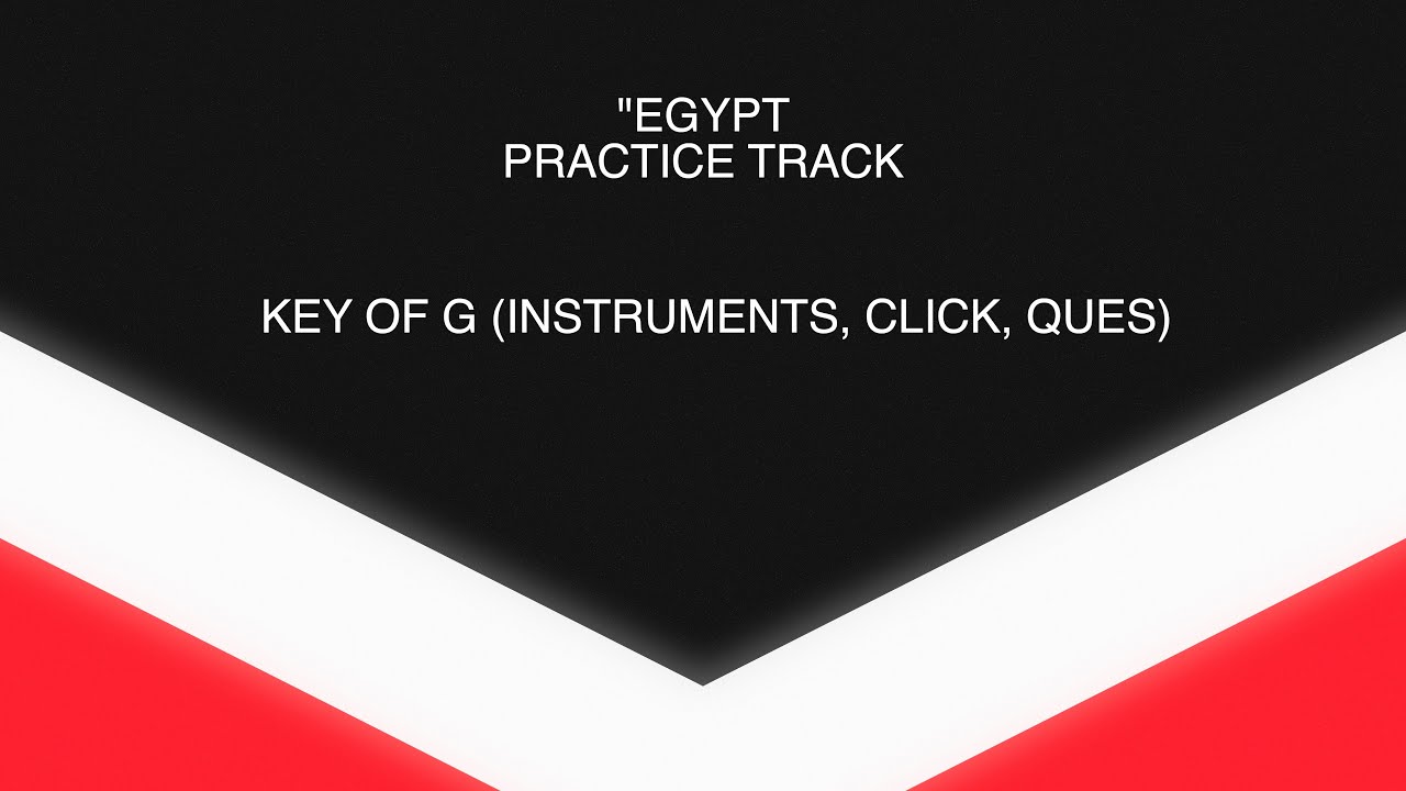 EGYPT (Cory Asbury) Practice Track (Key of G)
