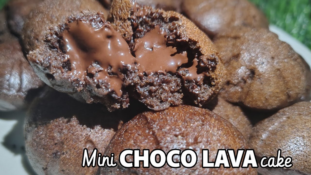Mini Choco Lava cake recipe || mini appam cake 